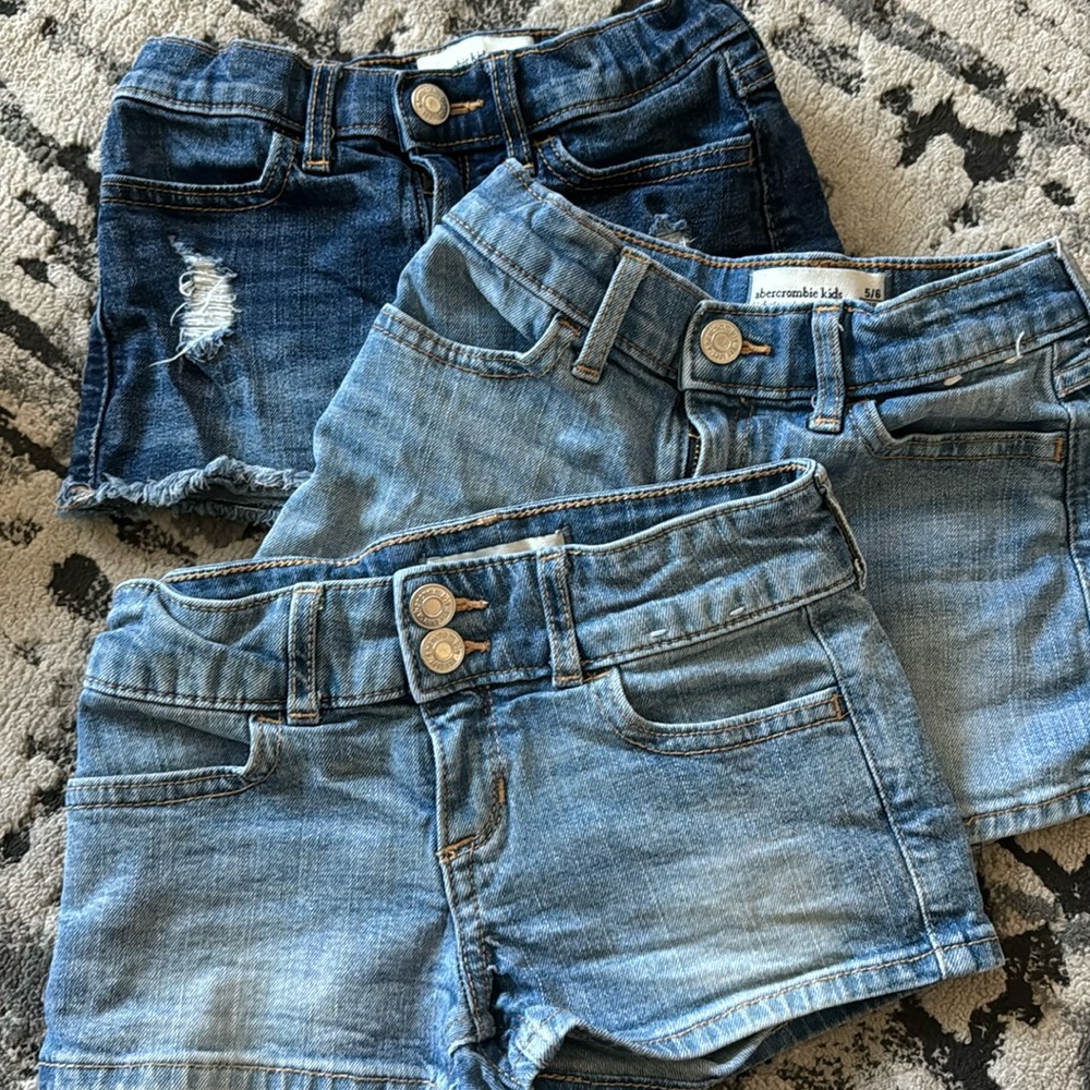 Girls Jean shorts bundle